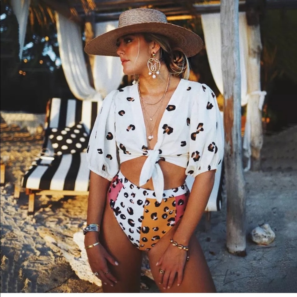 Anita Leopard print swimsuit
